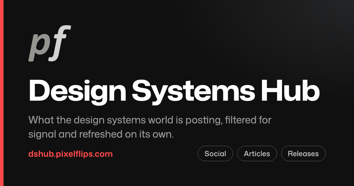 Social · Design Systems Hub